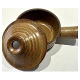 Ceramic Pottery Lot - Parrot Sculpture, Bowls & Jars