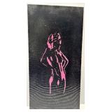 Art Prints Diptych - Pink Silhouette & Portrait