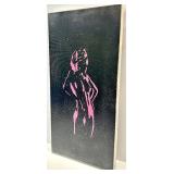 Art Prints Diptych - Pink Silhouette & Portrait