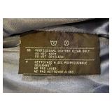 Harley-Davidson An American Legend Leather Vest LW - Genuine Leather, Blue Flame Embroidery