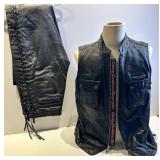 Harley-Davidson Ladies of Harley Leather Vest & Chaps Set