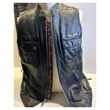 Harley-Davidson Ladies of Harley Leather Vest & Chaps Set