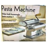 Weston Pasta Machine & Trudeau 10-Piece Enamelled Cast Iron Meat Fondue Set & Waffle Maker