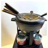 Weston Pasta Machine & Trudeau 10-Piece Enamelled Cast Iron Meat Fondue Set & Waffle Maker