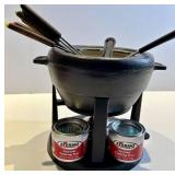 Weston Pasta Machine & Trudeau 10-Piece Enamelled Cast Iron Meat Fondue Set & Waffle Maker