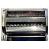 Weston Pasta Machine & Trudeau 10-Piece Enamelled Cast Iron Meat Fondue Set & Waffle Maker