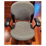 Office Chair & Rolling Storage Cart - Ergonomic Desk Set