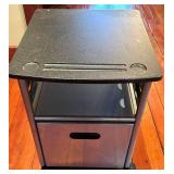 Office Chair & Rolling Storage Cart - Ergonomic Desk Set