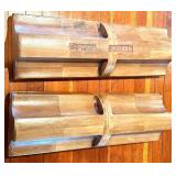 Vintage R6212 1B Wood Form Mold Pair - Unidentified