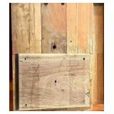 Vintage R6212 1B Wood Form Mold Pair - Unidentified