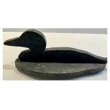 Vintage Mallard Duck Decoy Pair on Green Base