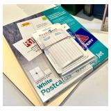 Avery Office Supplies Assortment - Ink Jet Business Cards, Address Labels & Binders