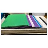 CRAFTS Stackable Storage Boxes with Colored Cardstock, Vinyl Letters & Paper Cutter