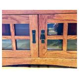 M. Madera MTV 400 Cabinet TV Console & Glass Doors