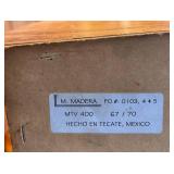 M. Madera MTV 400 Cabinet TV Console & Glass Doors