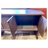 Vintage Wood Sideboard Cabinet