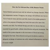 Gizmo Supply Co 3-Zone FIR Sauna Blanket - Controller & Manual Included