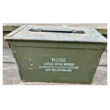 Vintage Military Metal Box - M582A1 Fuze - Non-Propagation Package
