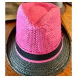 Assorted Straw & Felt Hats - Fedora & Panama Styles