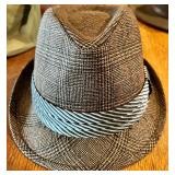 Assorted Straw & Felt Hats - Fedora & Panama Styles