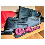 Stafford Formal Wear Black Wool Suit Jacket, Trousers & Accessories