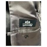 Stafford Formal Wear Black Wool Suit Jacket, Trousers & Accessories