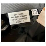 Stafford Formal Wear Black Wool Suit Jacket, Trousers & Accessories