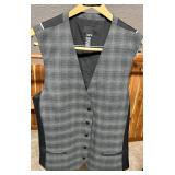 Bar III Vest & Navy Blazer Set with Lauren Ralph Lauren Shirt & Oxford Tie