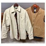 Guide Gear Field Jacket & Carhartt Vest - Khaki & Tan Outdoor Wear