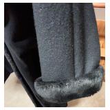 Donnybrook Wool Coat - Faux Fur Collar