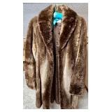 William Rosendorf Brown Fur Coat