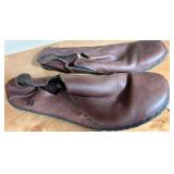 Bjorn Borg Brown Leather Slip-On Moccasin Shoes