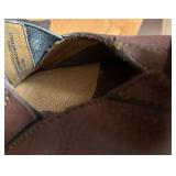 Bjorn Borg Brown Leather Slip-On Moccasin Shoes