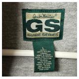 Guide Series GS Nylon Jacket with Hooded Sweatshirt- Black