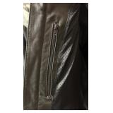 Harley-Davidson Leather Jacket XL - Genuine Leather, Perforated Lining & Zipper Pockets
