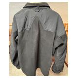 Columbia Fleece Jacket - Black - Full Zip Front - Zippered Pockets