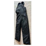 YAMAHA WPL 7073 Quilted Snow Bib Overalls - Black