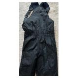 YAMAHA WPL 7073 Quilted Snow Bib Overalls - Black
