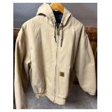 Carhartt J06WET Hooded Canvas Jacket