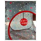 Cat Tunnel Set with Christmas Tree Theme Tent & Accessories