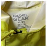Gravel Gear XL/EG Waterproof Hi-Vis Jacket & Utility Pro Hooded Hi-Vis Jacket (Lot of 2)