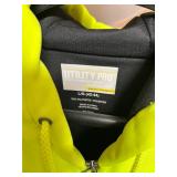 Gravel Gear XL/EG Waterproof Hi-Vis Jacket & Utility Pro Hooded Hi-Vis Jacket (Lot of 2)