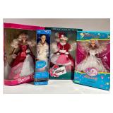 Barbie Target 35th Anniversary Special Edition & Kelsey Holiday Collection Angel Wedding Bell Dolls