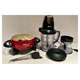 Ninja Blender & Oster Pot Set with Mini Jar & Skewers