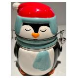 Crofton Penguin Canister & Pumpkin Jar with Lid - Wax Melts & Candle Holder