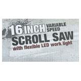 Performax Scroll Saw - Variable Speed for Precision Cutting with LED Work Light