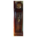 Antique CB Universal Clocks Grandfather Clock - 77 in Tall, Holland-Made Body
