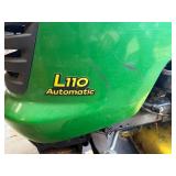 John Deere L110 Automatic Lawn Tractor - Kohler Command