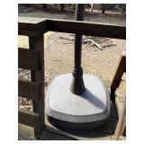 Offset Cantilever Patio Umbrella - Tan Canopy & Heavy Base