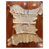 Assorted Kid Leather Scraps & Remnants - Multicolor Leather Pieces